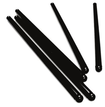 1010 steel pushrods are guideplate compatible. Black oxided.065 wall. Choice of Custom Engine Builders Available in custom lengths Length Part# Length Part# 7.400 1942-8 7.500 1945-8 7.550 1946-8 7.
