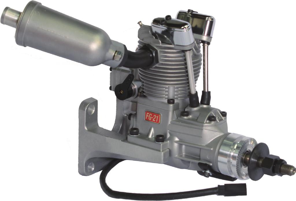 Instructions for SAITO FG-21(AAC) 4-Stroke Gasoline Single Engine Thanks for buying SAITO FG-21 4-stroke gasoline engine exclusively for model airplanes.