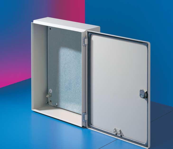 EB SERIES INSTRUMENT ENCLOSURES EB Series Instrument Enclosures 1 5 2 7 4 6 Multiple-fold 1 gutter type edge provides extra stability and protects against dirt and water when enclosure is opened.