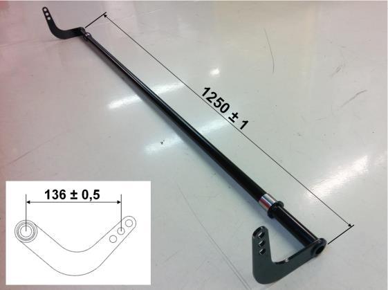 Model: LEON CUP H7-1) Anti roll bar dismounted H7-2) Anti roll bar in location Size
