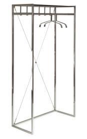 8 Takit-I coat rack with wire rope, epoxy coated 1166,00 Takit-I coat rack with wire rope, chrome 1338,00 The modular coat rack can be ordered tailor made per meter.