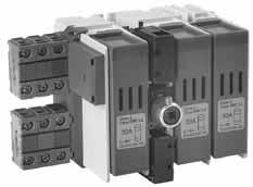 Accessories Bussmann for 30A Fusible Disconnect Switches Auxiliary contacts CFD30J3 with auxiliaries AC thermal AC rated (lbs) amp rating voltage Form C 1 N.O. & 1 N.C. CFD30_ for direct mounting 0.