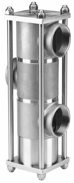 750 Series Poppet Valve Pilot operated 46 70 0 0 70 40 40 - NPT Line Ports Outlet 4 Mounting Holes Ø.
