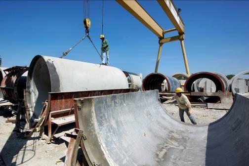 These 3 plants also manufacture u drains, concrete pipes/culverts, piles and other precast
