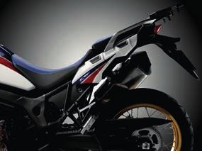 The Africa Twin is ready to go, but you can equip yourself for the challenges along your