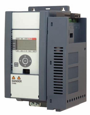 VARIATOR systems offer, with a single product, a reliable and comprehensive speed control solution (variable speed drive together with its dedicated software, brake management, main breaker,