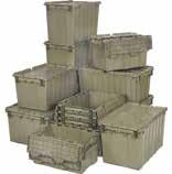 BINS ATTACHED TOP DISTRIBUTION CONTAINERS Heavy-Duty Attached Top Containers Perfect for distribution and off-premises supply centers!