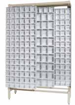FREE STANDING & GONDOLA SLIDER SYSTEMS BINS Available in: Ivory Gray White NO.