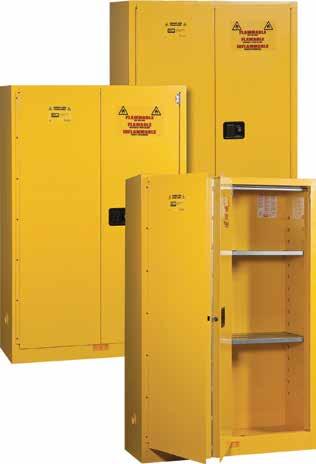 FLAMMABLE SAFETY CABINETS FACILITY STORAGE MDR45SC431865 Flammable Safety Cabinets Flammable Safety Cabinets provide protection for your employees and property with proper storage of flammable