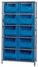 STEEL SHELVING SYSTEMS FACILITY STORAGE Steel Shelving Systems - Complete