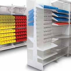 Patient Server cabinets were created to meet their specific needs for storing a majority of needed supplies inside of