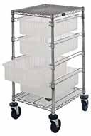 WIRE BIN CARTS Bin Cart Systems Bin cart can be used for transporting and holding product.