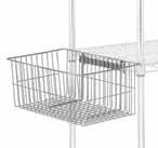 Sold as a pack of 4 pairs MDRQESDDC Drag Chain Drag chain is mounted to bottom of shelf and is used to ground standard wire shelving units.