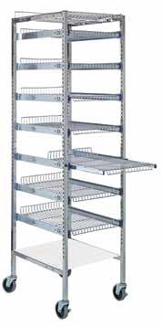 PARTITION STORE VERSA WORK PARtition Store Starter Unit Starter units come complete with 2 frames, 4 cross bars, top wire shelf, full extension slides, bottom dust cover and four 4"H casters, 2