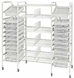 HIGH DENSITY RACKS - ACCESSORIES VERSA WORK Accessories COMPLETE PACKAGES with trays!