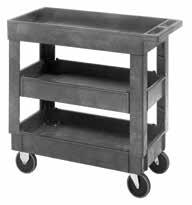 UTILITY CARTS - POLYMER CARTS Polymer Utility Carts Rugged, heavy-duty carts are ideal for any application.