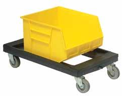 identification 5 Anti-slide stop prevents stacked bins from shifting forward 6 Optional dividers increase storage options 7 Optional windows maximize storage