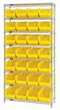 ULTRA STACK AND HANG WIRE SHELVING SYSTEMS BINS Ultra Stack and Hang Bin Wire Shelving Systems - Complete Packages MOBILIZE YOUR WIRE