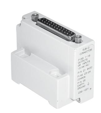 083 39-1803 Note: I/O connector type: 1 mm (micro) pin female 5 Pin Female Sub-D Discrete Output and I/O Module 00535GB-011/R01 Discrete Output and I/O Module Kit Description Weight approx.