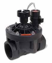 Options to ensure optimum sprinkler performance. Regulates up to 100 psi (6.