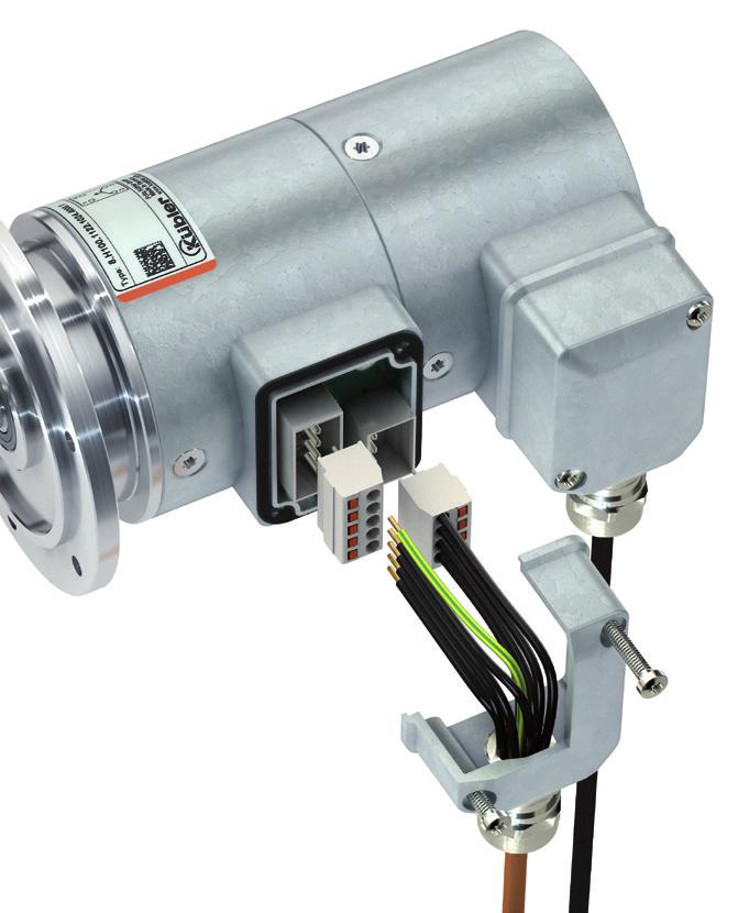 Additional speed switch or second encoder High pulse rates up to 5000 ppr High shock (2000 m/s2, 6 ms) and vibration