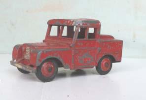 44 255 Land Rover Ballast Tractor, red, formerly lettered 'Mersey Tunnel