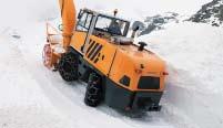 With their generously dimensioned blower heads, the snow blowers are built for productivity.