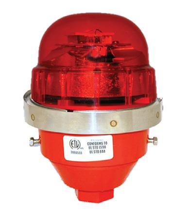 Hazardous Signals LED Based Signaling SafeSite L-810 Red LED Side Lights Class I, Div.