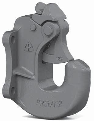 This strong, easy to operate, strike-resistant latch system is a proven performer within our product line. The pintle body is made of Premalloy, for extra toughness and wear resistance.