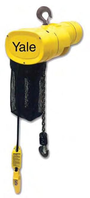 117404-21 Published September 2008 KELC Electric Hoists For Capacities: ¼, ½, 1, 2, & 3 Ton IMPORTANT - CAUTION To safeguard against the possibility of personal injury or property damage, follow the