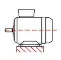 Mounting options 33 Mounting arrangements The REEL SuPremE motors are available in the standard mounting options IM1001 (B3), IM3001 (B5), IM3601 (B14) and in combined mounting arrangements such as