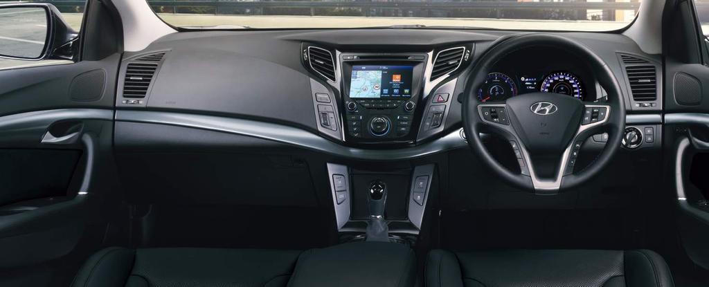 Whether you choose the Sedan or Wagon, the high quality interior of the new i40 will make each journey even more