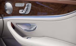 More personal. The designo interior. 51 Follow your intuition and go for an exclusive setting. The optional designo interior conjures up a special ambience in the new E-Class.