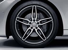 wheels, painted in tremolite RTE AMG 5-twin-spoke light-alloy wheels, painted in high- RTO AMG