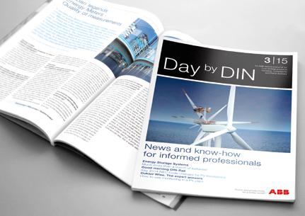 Magazines Day by DIN A valuable publication available in paper or electronic format to deal with topics related to installations.