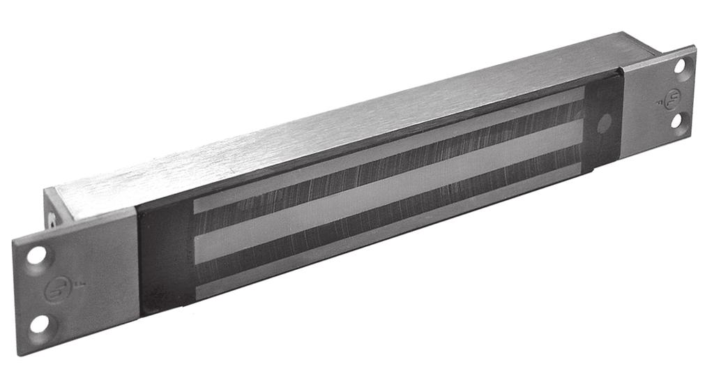 M34 500lb Holding Force ecessed Magnalock Application - 500 lb. holding force Magnalock with automatic dual voltage for mounting in sliding doors.