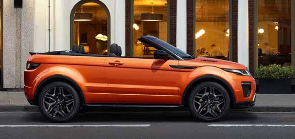COUPÉ, FIVE-DOOR AND CONVERTIBLE Vehicle shown above is Dynamic Convertible in Phoenix Orange with optional Black Design Pack.
