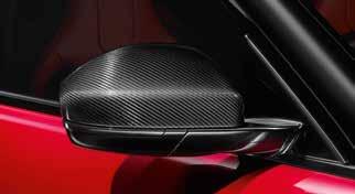 STEP 6 CHOOSE YOUR ACCESSORIES OTHER Carbon Fibre Mirror Covers VPLVB0145 Stunning high grade Carbon Fibre mirror covers, with