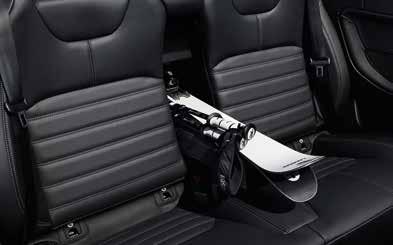 LOADSPACE CAPACITY The loadspace in Range Rover Evoque is a functional and yet stylishly appointed space.