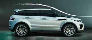 WIND SPEED In our climate chambers we can recreate some of the most challenging wind conditions Range Rover Evoque will face.