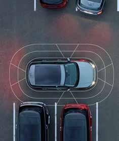 PARKING AIDS Parking your vehicle in a busy town or city has never been a particularly simple and straightforward manoeuvre, which is why Range Rover Evoque features aids to help you reverse and park