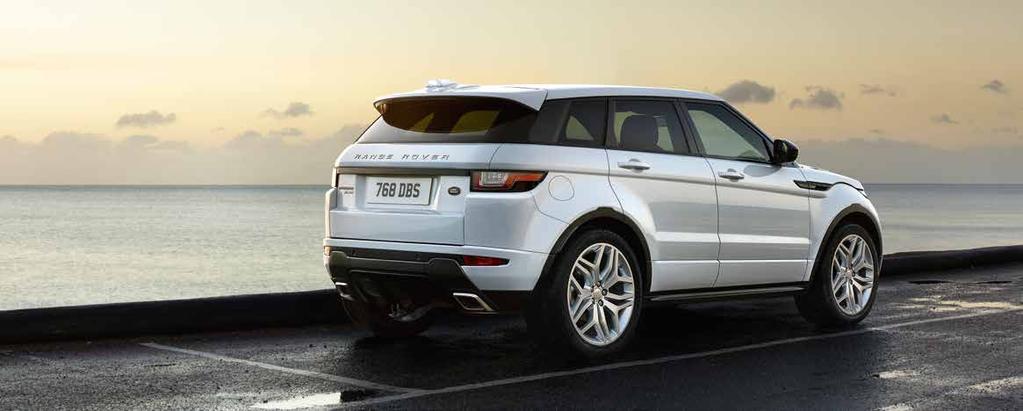 ENVIRONMENTAL SUSTAINABILITY Range Rover Evoque is the most compact Range Rover ever.