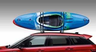 ** Aqua Sports Carrier* Δ VPLGR0107 Single VPLWR0099 Twin (shown above) Aqua Sports Carrier can be used to transport a variety of aqua sport gear feature includes lockable multipurpose holder to