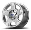Chrome-Clad Aluminum Wheels Included with XLT Chrome Package 20-in.