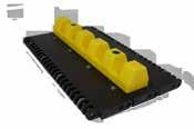 Chain Support The 6990 Series Hybrid MatTop chain runs on ESD quality UHMWPE (Ultra High Molecular Weight Polyethylene) sheets.