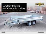 We will gladly customise a trailer to meet your needs. Speak to us! Safety note!