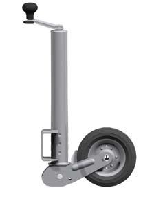 WHEELS Diameter Tyre Height w/o handle (mm) + extension Part Number Ø 35 200 x 40 550-750 J135M (1) Ø 35
