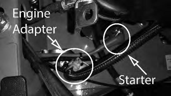 Doing so creates a significant fire hazard and can cause severe damage to the mower s electrical components.