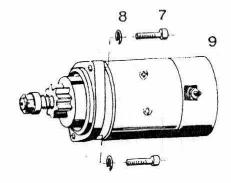 65HP Starting Device (3203) 11 Fig. No. Qty. Description Neoteric Part # Remark/Note 1 3 Cylinder screw 6911 Torque = 9.6-11 Nm (7.1-8.