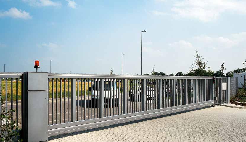 Werra steel gates Werra steel gates at a glance Modern design Smooth, silent and fast operation High stability - even with large opening widths Gate